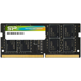 16 GB DDR4 3200 MHz RAM Silicon Power SODIMM fekete