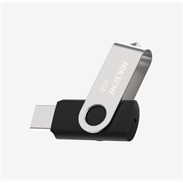 16 GB Pendrive USB 2.0 HikSemi M200S Rotary (szürke-fekete)