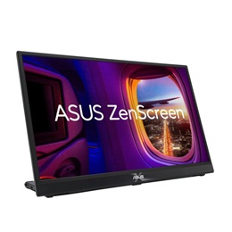 17,3" ASUS MB17AHG ZenScreen hordozható monitor (IPS, 1920x1080, 144Hz, 2xUSB Type-C+Mini HDMI, fekete)