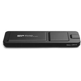 1 TB Silicon Power PX10 hordozható SSD (USB 3.2 Gen 2, alumínium, fekete, rózsaszín)