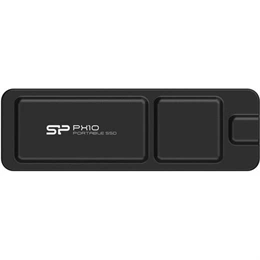 1 TB Silicon Power PX10 hordozható SSD (USB 3.2 Gen 2, alumínium, fekete, rózsaszín)