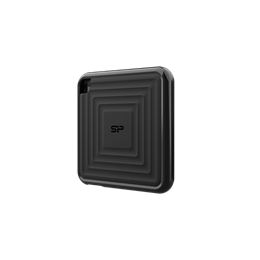 256 GB Silicon Power PC60 hordozható SSD (USB 3.2 Gen 2, fekete)
