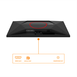 27" AOC 27G4ZRE monitor (IPS, 1920x1080, 260Hz, DP+2xHDMI)