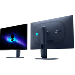27" Dell Alienware AW2725D monitor (QD OLED, 2560x1440, 280Hz, HDMI+DP+USB-C, fekete)