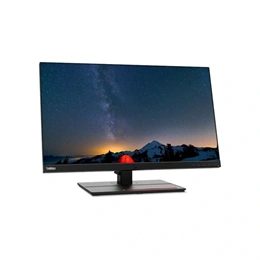 27" Lenovo ThinkVision P27u-20 monitor (IPS, 3840x2160, 60Hz, HDMI, DP, Thunderbolt 4, USB-C, RJ45, 450cd/m2, fekete)