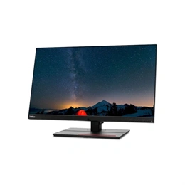 27" Lenovo ThinkVision P27u-20 monitor (IPS, 3840x2160, 60Hz, HDMI, DP, Thunderbolt 4, USB-C, RJ45, 450cd/m2, fekete)