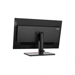 27" Lenovo ThinkVision P27u-20 monitor (IPS, 3840x2160, 60Hz, HDMI, DP, Thunderbolt 4, USB-C, RJ45, 450cd/m2, fekete)