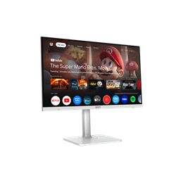27" MSI MD272UPSW monitor (IPS, 3840x2160, 60Hz, HDMI+DP+USB-C, pivot, fehér)
