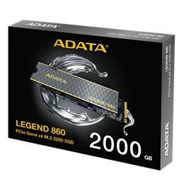 2 TB ADATA Legend 860 NVMe SSD (M.2, 2280, PCIe)