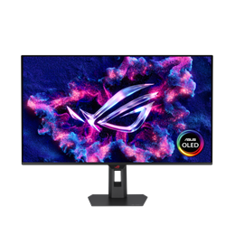 31.5" Asus XG32UCDS ROG Strix monitor (OLED, 3840x2160, 165Hz, DP, HDMI, USB 3.0, G-Sync, HDR, fekete)