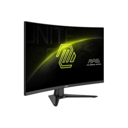 31,5" MSI MAG 321CQF E18 monitor (Rapid VA, 2560x1440, 180Hz, DP, 2x HDMI, USB-C, ívelt, fekete)