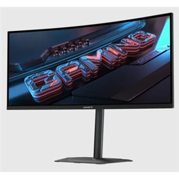 34" Gigabyte GS34WQCA ívelt VA LED monitor (3440x1440, 120Hz, DP+2xHDMI, HDR10, fekete)