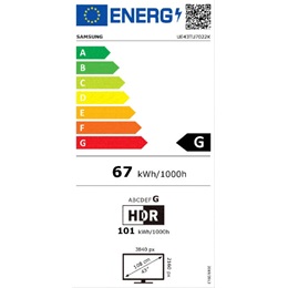 43" Samsung UE43TU7022KXXH 4K Smart LED TV