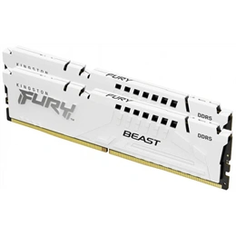 64 GB DDR5 5600 MHz RAM Kingston Fury Beast (2x32 GB, fehér)