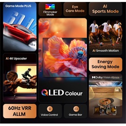 65" Hisense 65E7Q 4K UHD Smart QLED TV