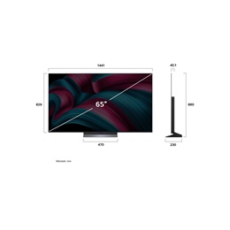 65" LG OLED65C51LA 4K AI OLED evo Smart TV