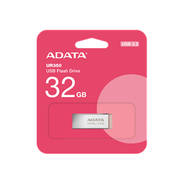ADATA 32 GB Pendrive UR350 (USB 3.2 Gen1, fémházas, barna)