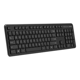 ASUS CW100 vezeték nélküli billentyűzet és egér készlet (HU, RF 2,4 GHz/USB, egér 800/1000/1600 DPI, fekete)