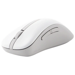 ASUS MD102 vezeték nélküli optikai egér (RF 2,4 GHz/Bluetooth, fehér)