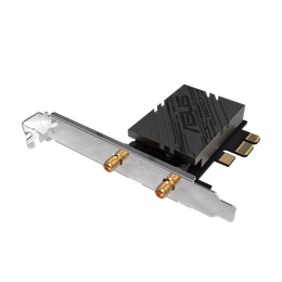 ASUS PCE-BE92BT BE9400 vezeték nélküli hálózati kártya (PCIe, WiFi 7 802.11be, 9400 Mbps, Bluetooth 5.4, 2,4 GHz, 5 GHz,