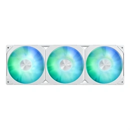ASUS Prime LC 360 ARGB vízhűtés (3x 120 mm ventilátor, PWM, max 2200 RPM, 34 dBA, fehér)