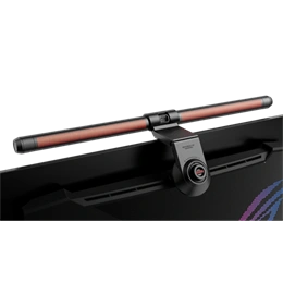 ASUS ROG Aura Monitor Light Bar ALB01 monitor lámpa (2700-6000 K, 5 W, 800 lux, Ra>95, USB-C, 3 üzemmód, Aura Sync, feke