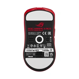 ASUS ROG Harpe II Ace cordless optikai egér (RF 2,4 GHz/Bluetooth/USB, piros)