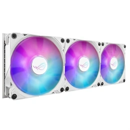 ASUS ROG RYUO III 360 vízhűtés (3x120 mm, ARGB, fehér, PWM, 2200 RPM, szivattyú max 2600 RPM)