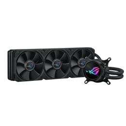 ASUS ROG Strix LC III 360 vízhűtés (3x120 mm, PWM, 800-2200 rpm, 36 dBA, fekete)