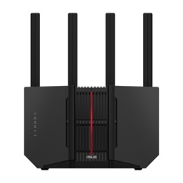 ASUS RT-BE92U router (wi-fi 7, 9700 mbps, tri-band, 4 külső antenna, 1x10Gbps WAN/LAN, 3x2.5Gbps LAN, mesh)
