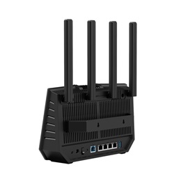 ASUS RT-BE92U router (wi-fi 7, 9700 mbps, tri-band, 4 külső antenna, 1x10Gbps WAN/LAN, 3x2.5Gbps LAN, mesh)