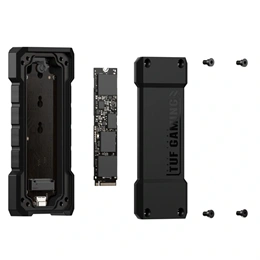 ASUS TUF Gaming A2 külső ház (M.2, NVMe, USB-C 3.2 Gen 2x2, fekete)
