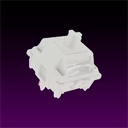 AVAX Gateron Smoothie kapcsoló (lineáris, Full POM felső/alsó ház, POM szár, gyárilag előolajozott, működtetési erő 40±1