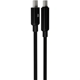 AVAX Pulsey gyorstöltő- és adatkábel 0,5 m (USB-C - USB-C, 60W, fonott, Battery Protection, gyors adatátvitel, szürke)