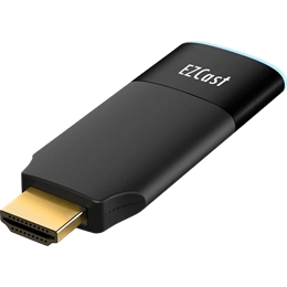 Acer AOPEN EZCast 2 vezeték nélküli képernyőtükröző vevő (802.11ac Wi-Fi, dual-band 2,4/5 GHz, 4K@30fps, HDMI 1.4)
