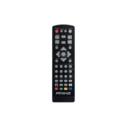 Amiko T765 földi vevő és médialejátszó (Full HD, DVB-T2/H.265 tuner, 32 MB flash, 512 MB RAM, HDMI, USB 2.0, SCART, feke