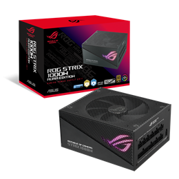 Asus ROG Strix 1000W 80+ Gold Aura Edition ventillátorral moduláris tápegység