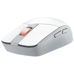 Asus ROG Strix Impact III vezeték nélküli optikai egér (USB/Bluetooth, fehér)