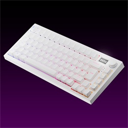 Avax GM02 Pro mechanikus billentyűzet (HU, vezetékes, Bluetooth, 2,4 GHz, Gateron G Pro 3.0 switch, hot-swap, RGB, 75%,