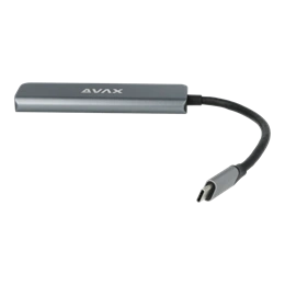 Avax HB611 Connect+ 5in1 Type-C hub (HDMI 4K/60Hz, Type-C bemenet, 2x USB 3.0, PD 100W)