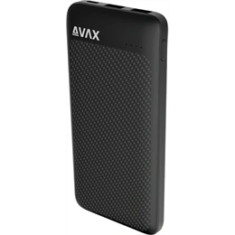 Avax pb220 lighty+ vésztöltő usb-c + 2×usb-a aljzat (20000mah, 20w pd, könnyű, repülőn felvihető, fekete)
