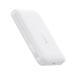 Baseus Enerfill FM11 ultra-mini vésztöltő (10000mAh, 22,5W, PD gyorstöltő, MagSafe, Type-C kábel, fehér)
