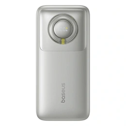 Baseus Free2Pull vésztöltő type-c aljzat (10000 mAh, 30 W, PD gyorstöltő, beépített type-c kábel, digitális kijelző, szü