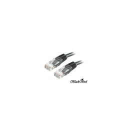 Blackbird UTP CAT5e patch kábel 10 m (RJ45 / RJ45, fekete)