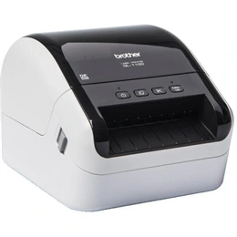 Brother QL1100CYJ1 címkenyomtató (max 102 mm, 110 mm/s, direkt termál, vágóegység, USB 2.0, fekete/fehér)