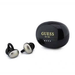 CG Mobile guess metallic finish classic bluetooth fülhallgató sztereo (v6.0, tws, fülre csíptethető, mikrofon + töltőtok