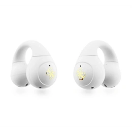 CG Mobile guess mini classic logo bluetooth fülhallgató sztereo (v6.0, tws, fülre csíptethető, mikrofon + töltőtok, fehé