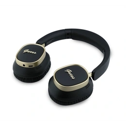 CG Mobile guess rectangle metal script logo bluetooth fülhallgató sztereo (v5.4, mikrofon, zajszűrő, fekete)