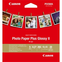 Canon Photo Paper Plus Glossy II PP-201 négyzet 13x13cm