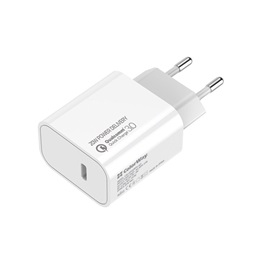 ColorWay USB-C PD töltő 20W (1x USB-C, PD 3.0, 5V/3A, 9V/2.25A, 12V/1.67A, fekete, CW-CHS026PD-BK)